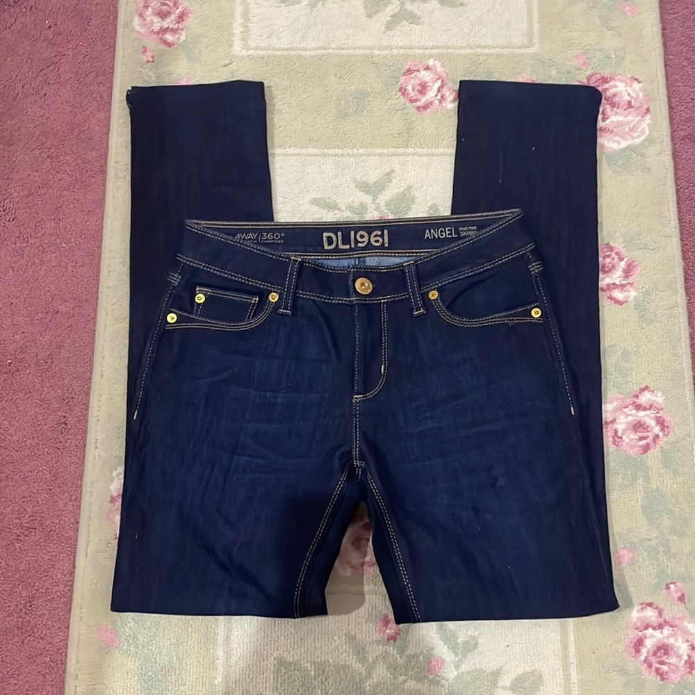 DL 1961 Angel Midrise Skinny Ankle - size 26